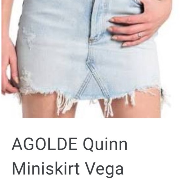 Agolde Dresses & Skirts - AGOLDE Vega Jean Skirt